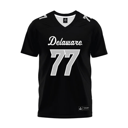 Delaware - NCAA Football : Cole Snyder - Black Premium Football Jersey-0