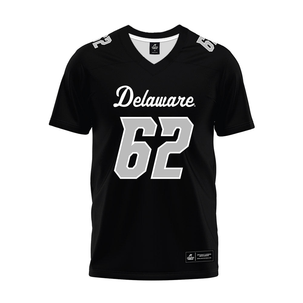 Delaware - NCAA Football : Anthony Caccese - Black Premium Football Jersey-0
