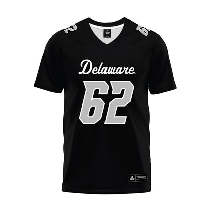 Delaware - NCAA Football : Anthony Caccese - Black Premium Football Jersey-0