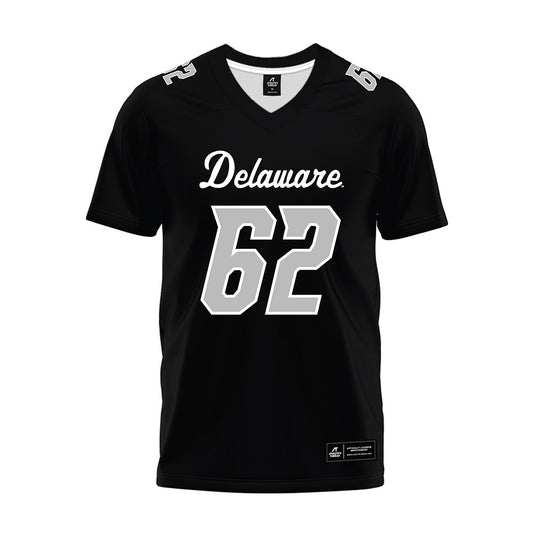 Delaware - NCAA Football : Anthony Caccese - Black Premium Football Jersey-0