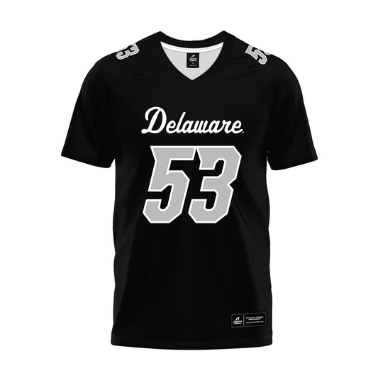 Delaware - NCAA Football : Carson Shockley - Black Premium Football Jersey-0