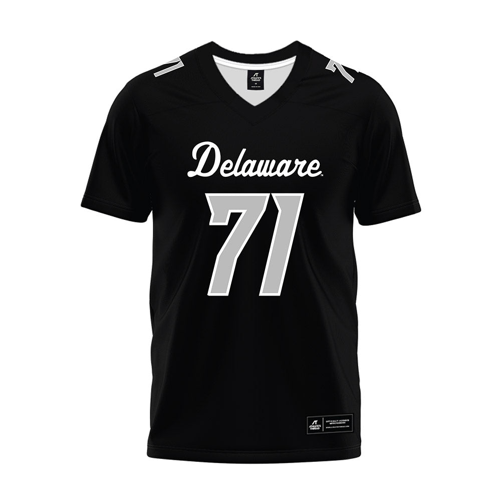 Delaware - NCAA Football : Brandon Truszkowski - Black Premium Football Jersey-0