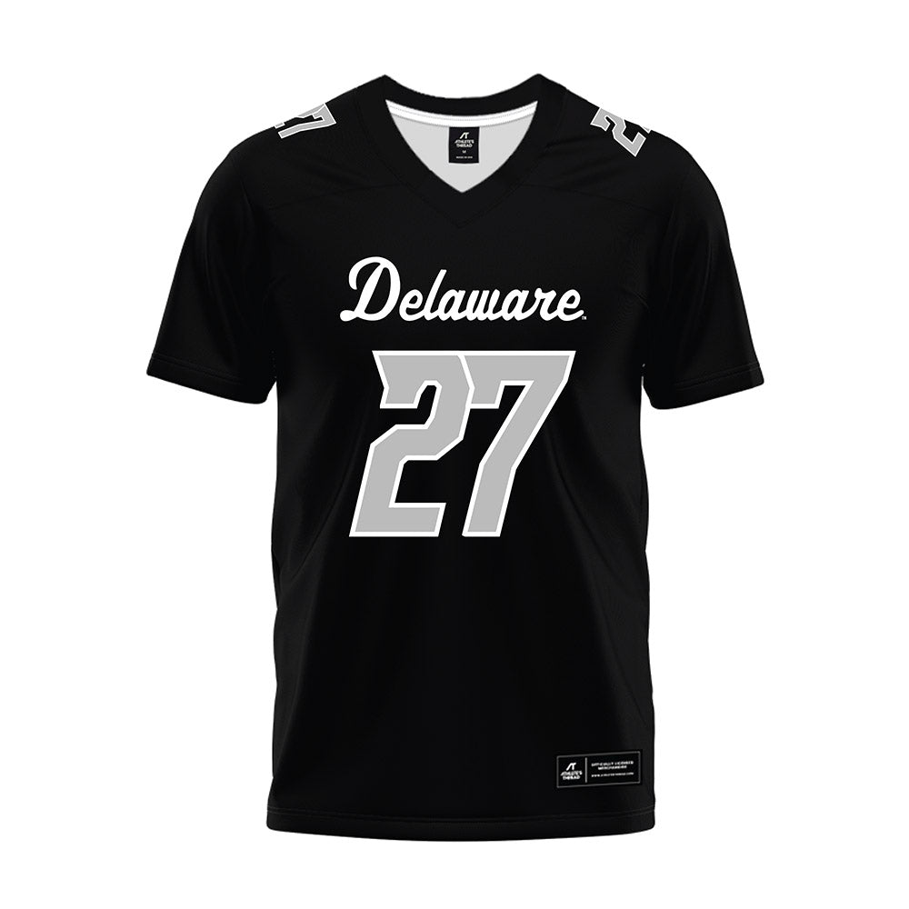 Delaware - NCAA Football : AJ Graham - Black Premium Football Jersey-0
