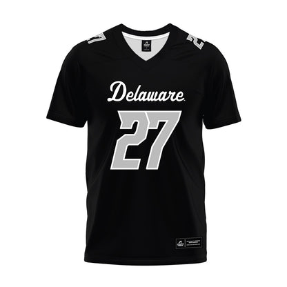 Delaware - NCAA Football : AJ Graham - Black Premium Football Jersey-0