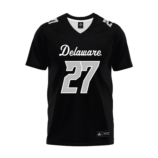 Delaware - NCAA Football : AJ Graham - Black Premium Football Jersey-0