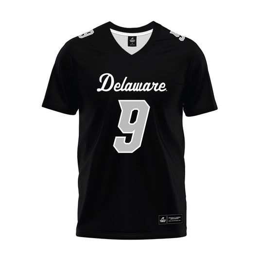 Delaware - NCAA Football : Ja'Carree Kelly - Black Premium Football Jersey-0
