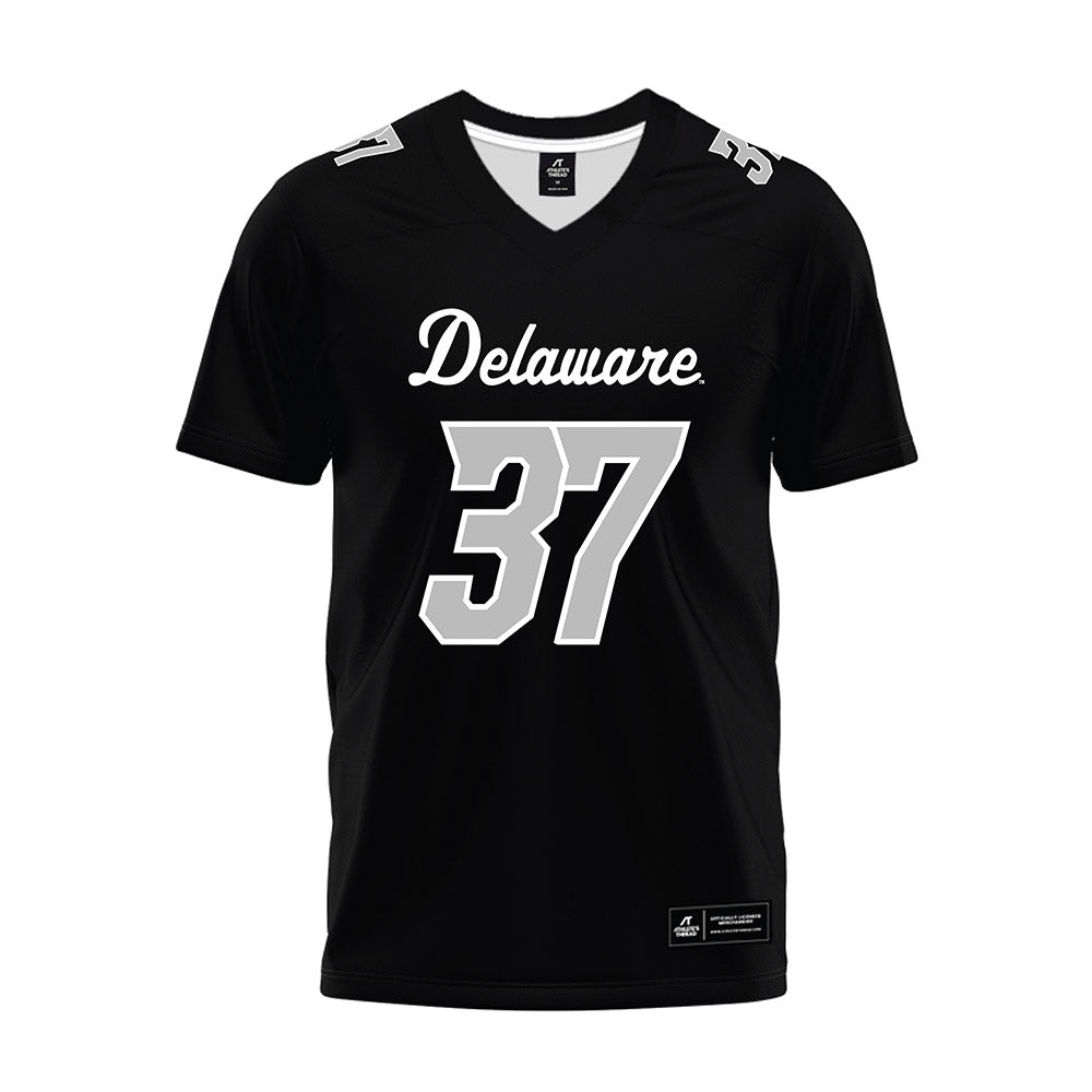 Delaware - NCAA Football : Dillon Griffith - Black Premium Football Jersey-0