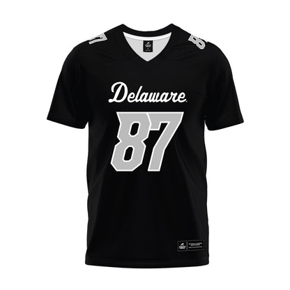 Delaware - NCAA Football : Donovan Lewis - Black Premium Football Jersey-0