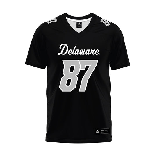 Delaware - NCAA Football : Donovan Lewis - Black Premium Football Jersey-0