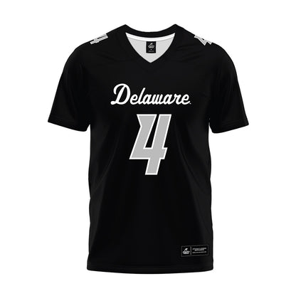 Delaware - NCAA Football : Nicholas Minicucci - Black Premium Football Jersey-0