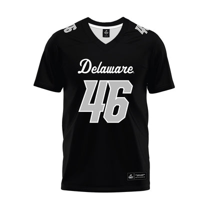 Delaware - NCAA Football : Julius Puryear - Black Premium Football Jersey-0