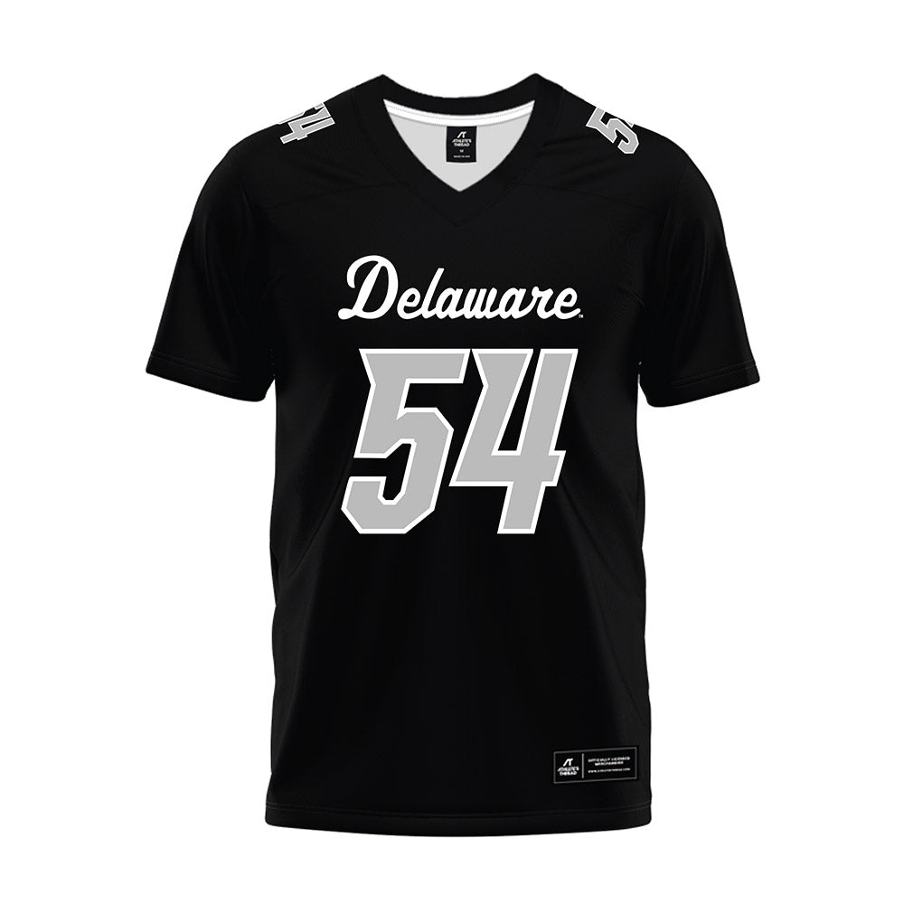 Delaware - NCAA Football : Fintan Brose - Black Premium Football Jersey-0