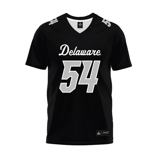 Delaware - NCAA Football : Fintan Brose - Black Premium Football Jersey-0