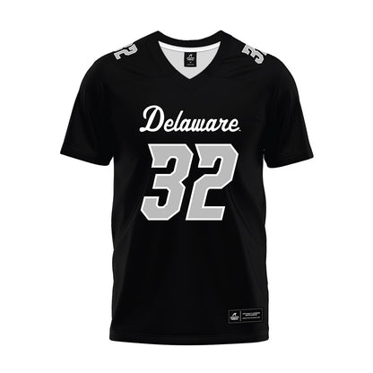 Delaware - NCAA Football : Marje Mulumba - Black Premium Football Jersey-0