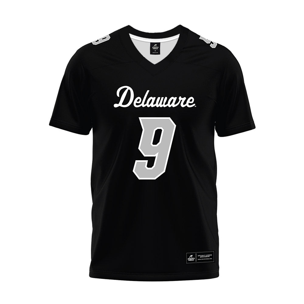 Delaware - NCAA Football : Keyshawn Hunter - Black Premium Football Jersey-0