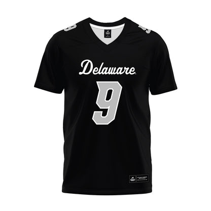Delaware - NCAA Football : Keyshawn Hunter - Black Premium Football Jersey-0