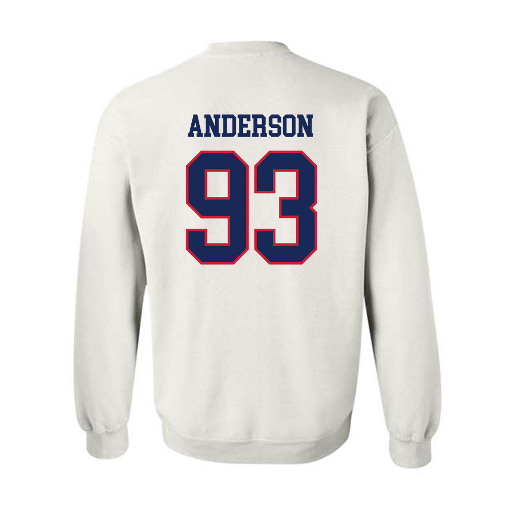 Arizona - NCAA Football : Jarra Anderson - Classic Shersey Crewneck Sweatshirt-1