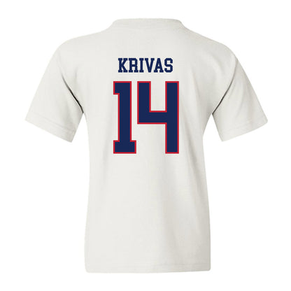 Arizona - NCAA Men's Basketball : Motiejus Krivas - Classic Shersey Youth T-Shirt-1