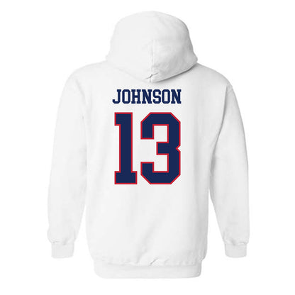 Arizona - NCAA Women's Soccer : Kyleigh Johnson - Classic Shersey Hooded Sweatshirt-1