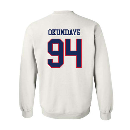 Arizona - NCAA Football : Eduwa Okundaye - Classic Shersey Crewneck Sweatshirt-1