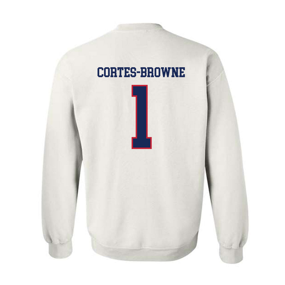 Arizona - NCAA Women's Soccer : Sofia Cortes-Browne - Classic Shersey Crewneck Sweatshirt-1