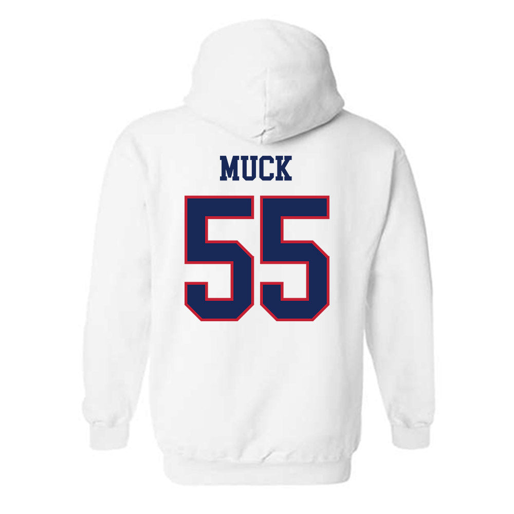 Arizona - NCAA Baseball : Karter Muck - Classic Shersey Hooded Sweatshirt-1