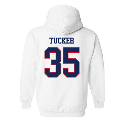 Arizona - NCAA Women's Volleyball : Journey Tucker - Classic Shersey Hooded Sweatshirt-1