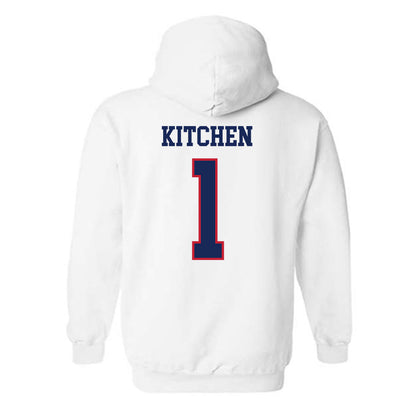 Arizona - NCAA Women's Basketball : Kamryn Kitchen - Classic Shersey Hooded Sweatshirt-1