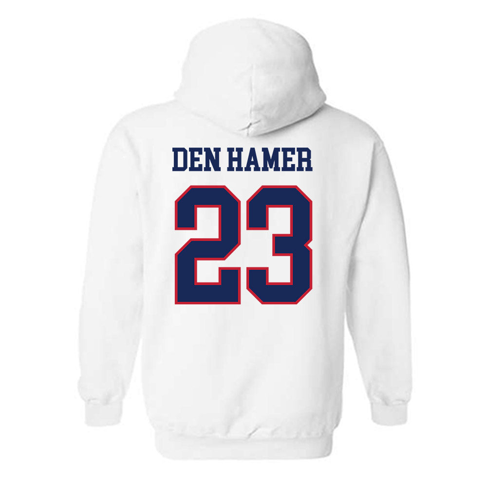 Arizona - NCAA Women's Volleyball : An den Hamer - Classic Shersey Hooded Sweatshirt-1