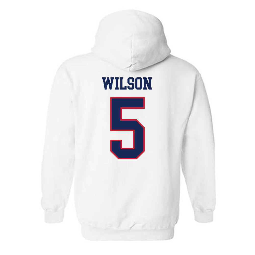Arizona - NCAA Women's Volleyball : Jordan Wilson - Classic Shersey Hooded Sweatshirt-1
