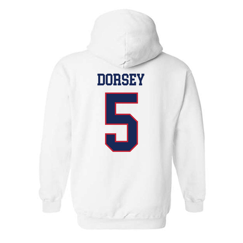 Arizona - NCAA Women's Soccer : Trinity Dorsey - Classic Shersey Hooded Sweatshirt-1