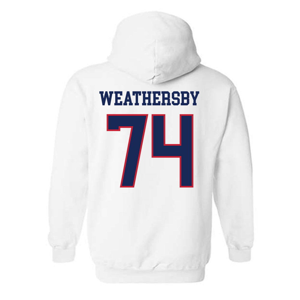Arizona - NCAA Women's Soccer : Ella Weathersby - Classic Shersey Hooded Sweatshirt-1