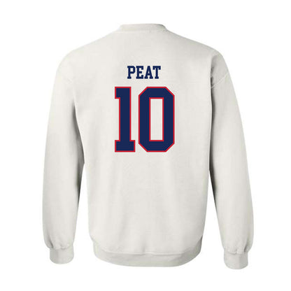 Arizona - NCAA Men's Basketball : Koa Peat - Classic Shersey Crewneck Sweatshirt-1