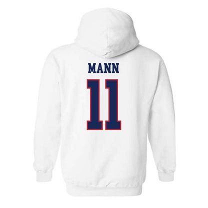 Arizona - NCAA Football : Jabari Mann - Classic Shersey Hooded Sweatshirt-1