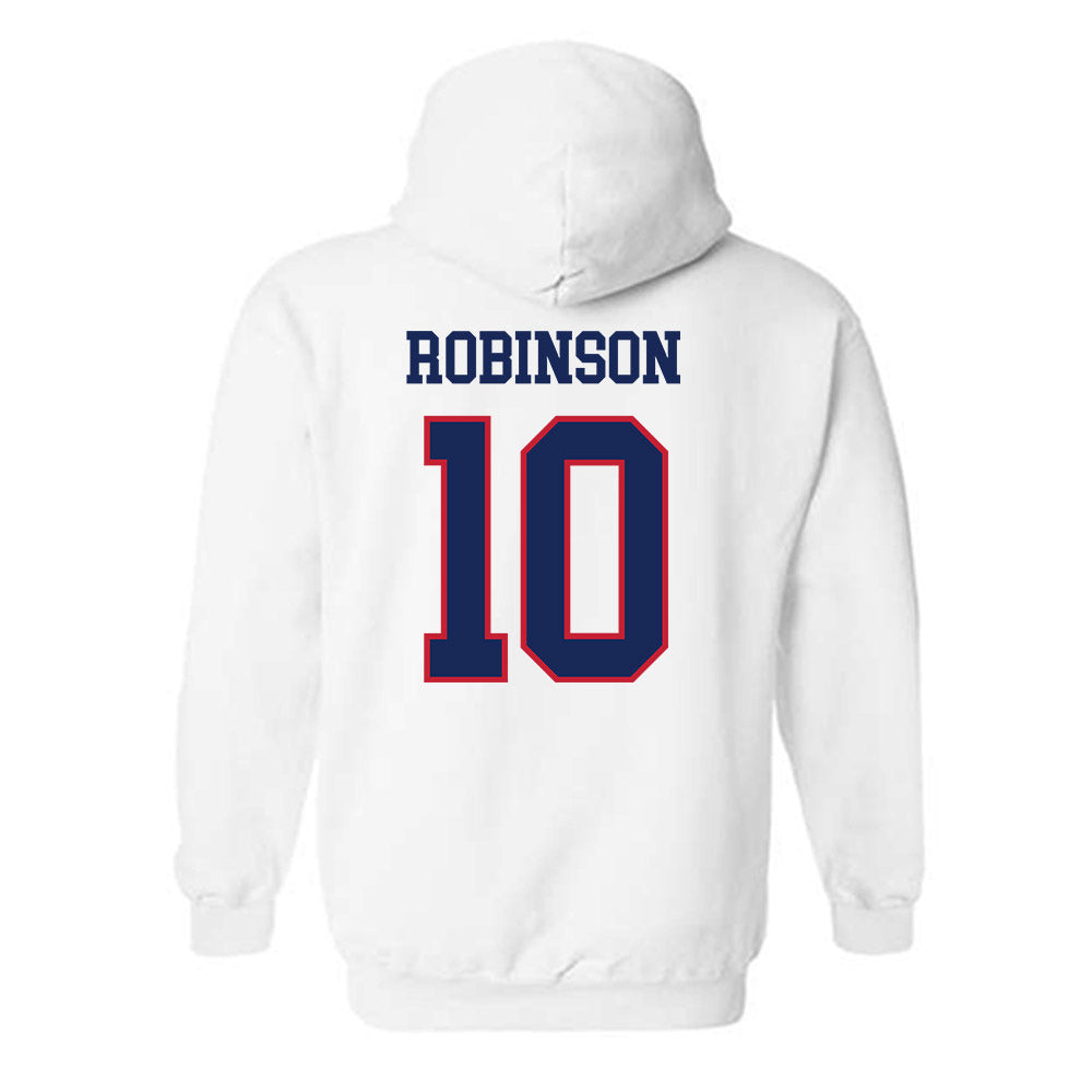 Arizona - NCAA Football : Myron Robinson - Classic Shersey Hooded Sweatshirt-1