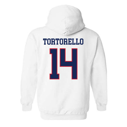 Arizona - NCAA Women's Volleyball : Ava Tortorello - Classic Shersey Hooded Sweatshirt-1