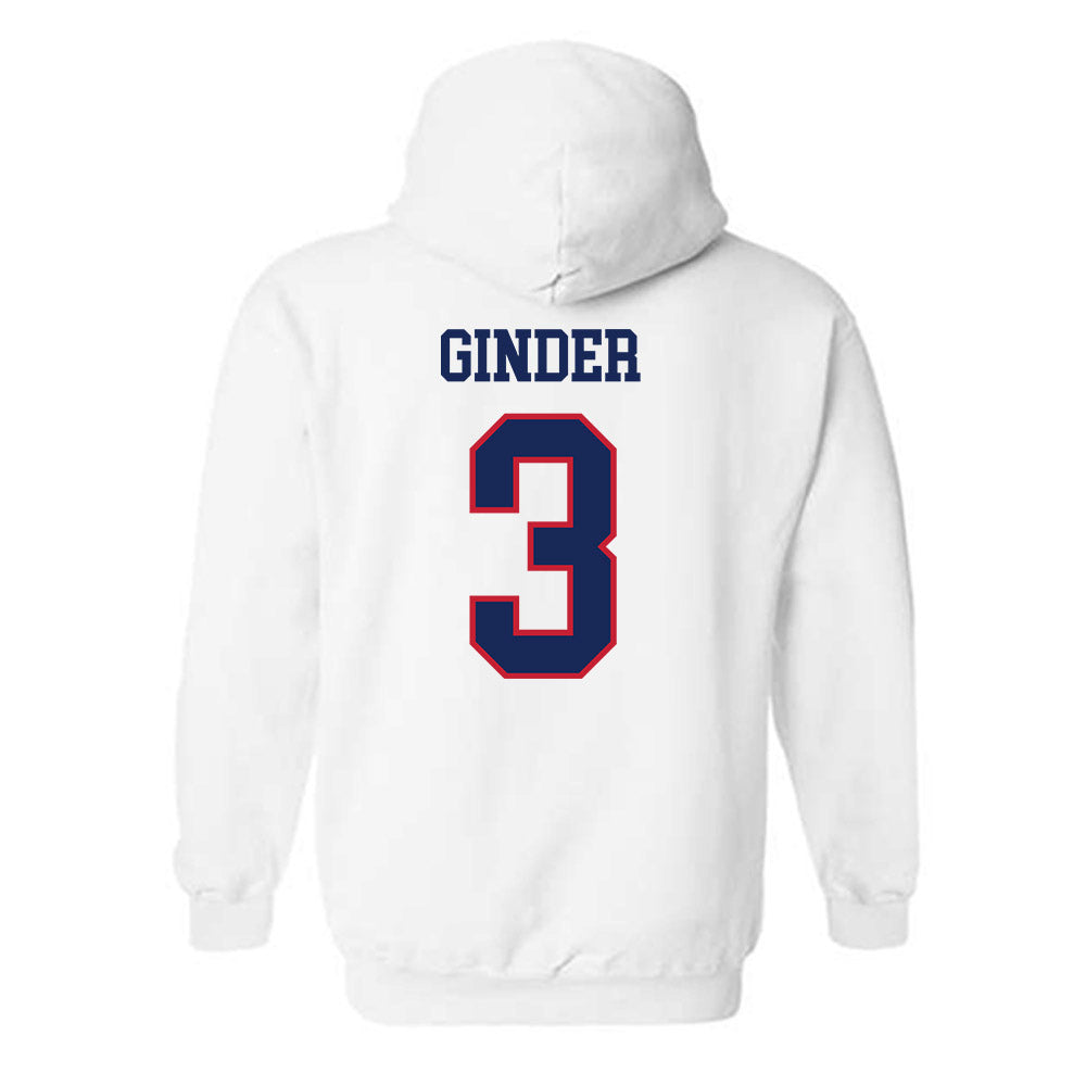 Arizona - NCAA Women's Volleyball : Brenna Ginder - Classic Shersey Hooded Sweatshirt-1