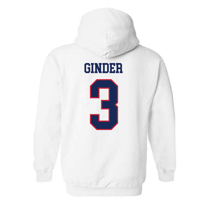 Arizona - NCAA Women's Volleyball : Brenna Ginder - Classic Shersey Hooded Sweatshirt-1