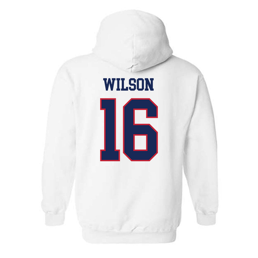 Arizona - NCAA Football : Riley Wilson - Classic Shersey Hooded Sweatshirt-1