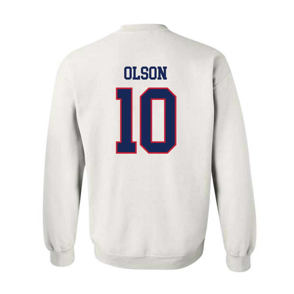 Arizona - NCAA Football : Quinn Olson - Classic Shersey Crewneck Sweatshirt-1