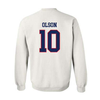 Arizona - NCAA Football : Quinn Olson - Classic Shersey Crewneck Sweatshirt-1