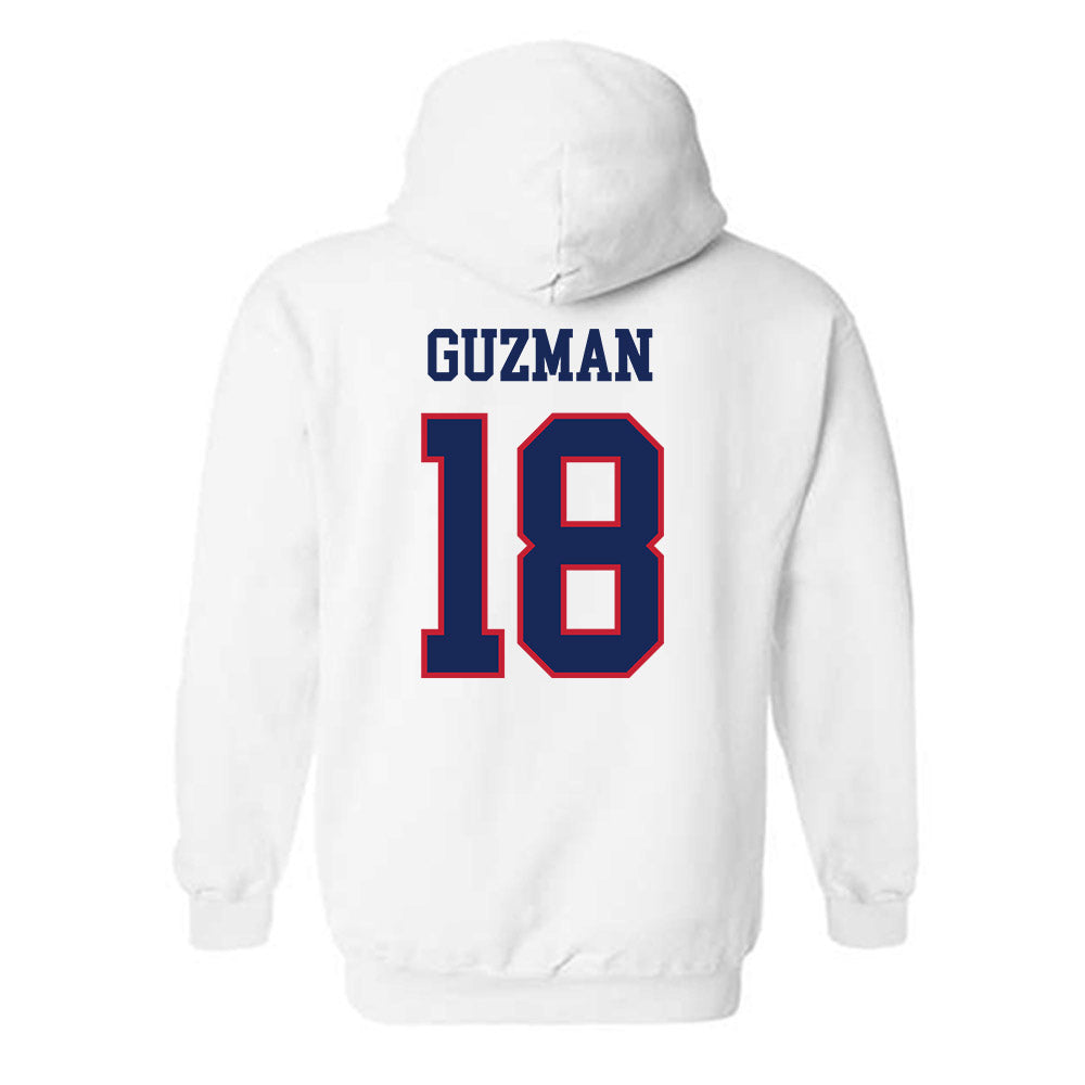 Arizona - NCAA Baseball : Adonys Guzman - Classic Shersey Hooded Sweatshirt-1