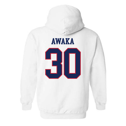 Arizona - NCAA Men's Basketball : Tobe Awaka - Classic Shersey Hooded Sweatshirt-1