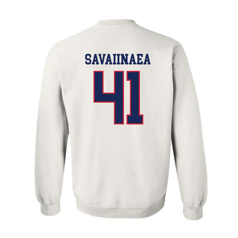 Arizona - NCAA Football : Julian Savaiinaea - Classic Shersey Crewneck Sweatshirt-1