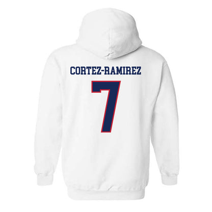 Arizona - NCAA Women's Soccer : Leilani Cortez-Ramirez - Classic Shersey Hooded Sweatshirt-1