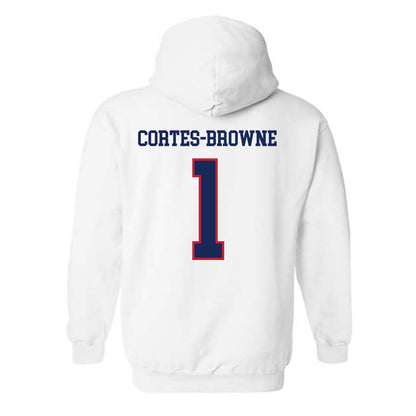 Arizona - NCAA Women's Soccer : Sofia Cortes-Browne - Classic Shersey Hooded Sweatshirt-1