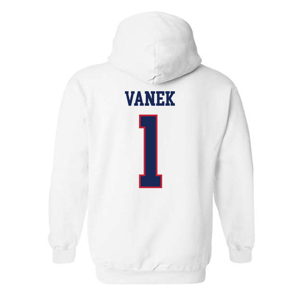 Arizona - NCAA Women's Volleyball : Sydnie Vanek - Classic Shersey Hooded Sweatshirt-1