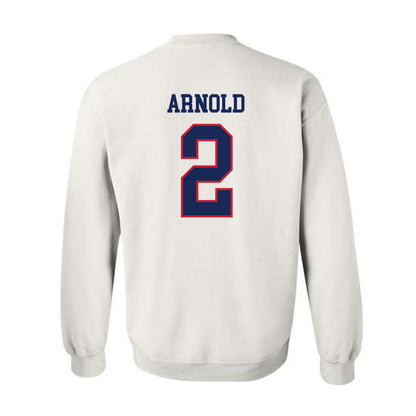 Arizona - NCAA Men's Basketball : Addison Arnold - Classic Shersey Crewneck Sweatshirt-1