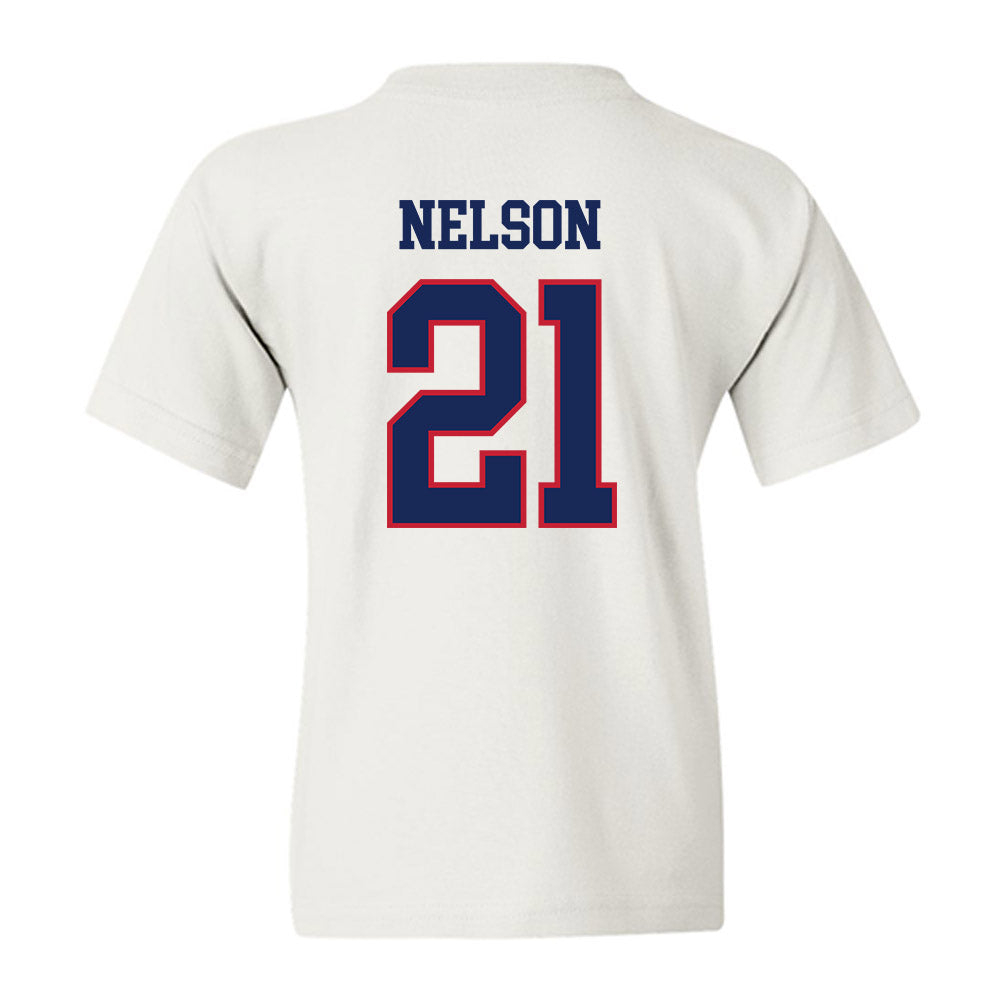 Arizona - NCAA Men's Basketball : Evan Nelson - Classic Shersey Youth T-Shirt-1