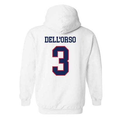 Arizona - NCAA Men's Basketball : Anthony Dell'Orso - Classic Shersey Hooded Sweatshirt-1